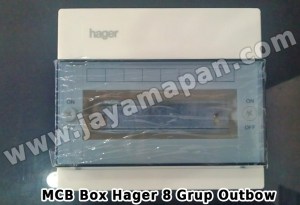 MCB Box Hager 8 Grup Outbow