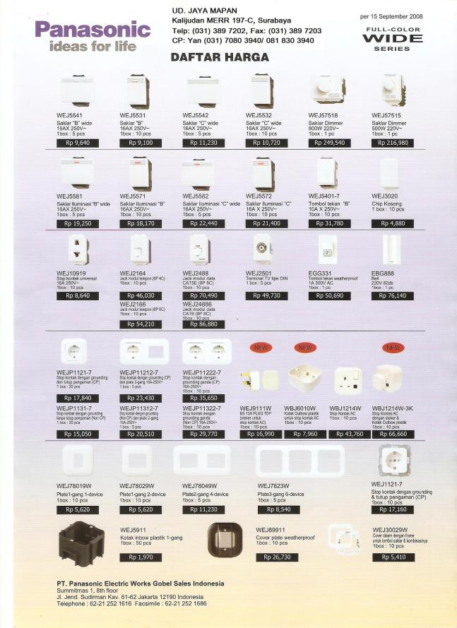 Panasonic Wide Series